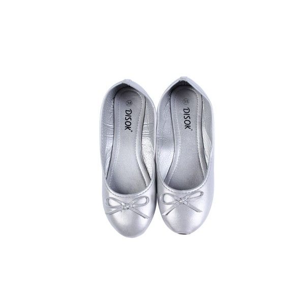 BAILARINAS MANOLETINAS WEDDING" TALLA-L PLATA"
