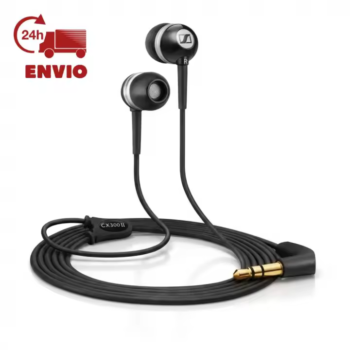 Sennheiser CX 300 II Auriculares In-Ear con Sonido Hi-Fi, Graves Potentes y Aislamiento de Ruido - 1