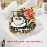 1Pc Imán De Nevera Creativo 3D Embossado De Viaje Al Mundo Colección Exclusiva Para Decoración De Hogar Y Oficina Regalos Pequeños De Vacaciones - details 2