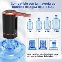 Bomba De Agua Portátil USB Para Botella Universal 2-5 Gallones Dispensador De Agua Eléctrico Material Plástico - details 7