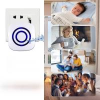 Timbre De Puerta Inalámbrico Sensor De Seguridad Llamada Bell Notificación Bell Ping Pong Prevenção De Segurança Sensor De Movimiento Inalámbrico - details 17