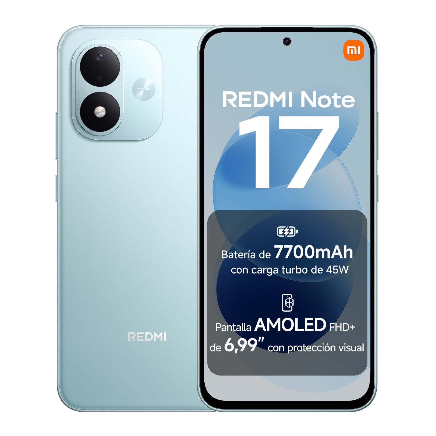 Oficial | REDMI Note 17, potente Snapdragon® 6s 4G Gen 2, pantalla AMOLED FHD+ de 6,99" con protección ocular, batería de 7700 mAh con carga turbo de 45 W