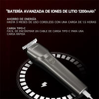 Enchen Cortapelos para Hombre Inalámbrico con Carga USB-C, 90 Minutos de Uso, Afeitadora Eléctrica para Barba, Cabeza y Cuerpo con Indicador LED - details 5