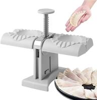 Molde De Empanadillas ,Maquina de empanadillas Fabricante Automático De Bolas De Masa Hervida De Doble Cabeza Para El Hogar y La Cocina , Utensilio para Aperitivos ,Pastelería - details 1