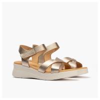 Sandalias planas de Mujer PITILLOS 11292 ORO SANDALIA PALA CRUZADA ORO 38454 26V - details 1