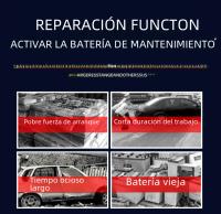 Cargador Inteligente Rápido De Batería 12V 24V 12A 10A Para Baterías De Coche 7 Etapas De Carga Pulso Reparación Para AGM GEL WET Ácido Plomo - details 5