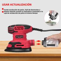 Sándwich Eléctrico Compacto Con Colección De Polvo 13000 OPM 220W 1.6Amp Con 20PCS De Papel De Sándwich Y Caja De Polvo Transparente Para DIY En El Hogar - details 6