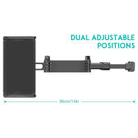 Soporte De Teléfono Móvil Para Coche Compatible Con iPad Rotativo De 360 Grados Flexible Soporte De Tablet Para Asiento Trasero De Coche Compatible Con Dispositivos De 4-11 Pulgadas - details 4