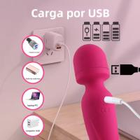 Vibrador AV Potente Para Mujeres Estimulador De G-Spot Y Clítoris Dildo Magic Wand Con Movimiento De Enfriamiento Masajeador De Vagina Juguetes Sexuales Para Adultos Hecho De Silicona - details 9