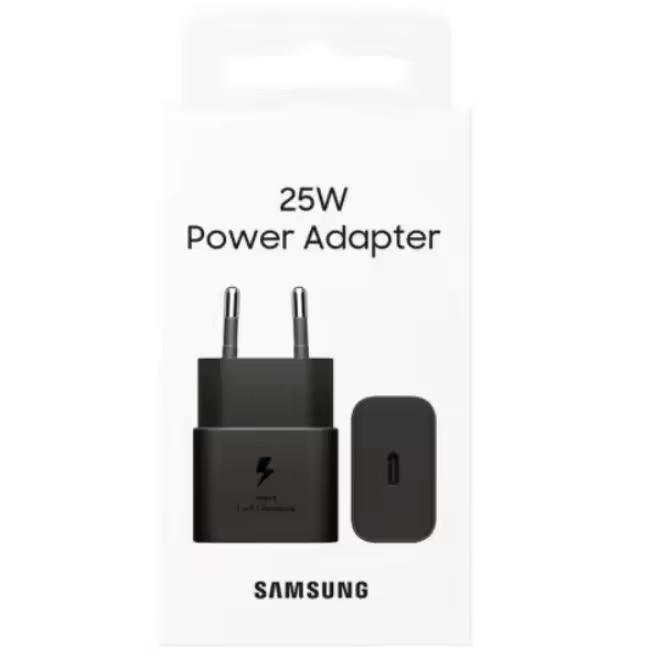 Cargador Samsung 45W USB-C / 25W USB-C / 35W USB-C + USB / 65W 2 USB-C + USB-A – Carga rápida – 4 modelos – Blanco y Negro - 1