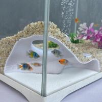 Decoración Acuática De Doble Entrada Para Acuarios Escondite Para Peces Y Camarones Cueva De Salamandra Para Reptiles Suministros Para Mascotas - details 3