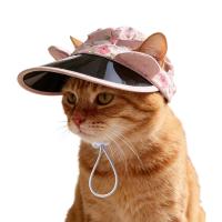 Gorro De Pescador Para Perros Y Gatos Con Agujeros Para Oídos Protección Solar Ajustable Gorro De Verano Para Mascotas Accesorios Para Mascotas - details 1