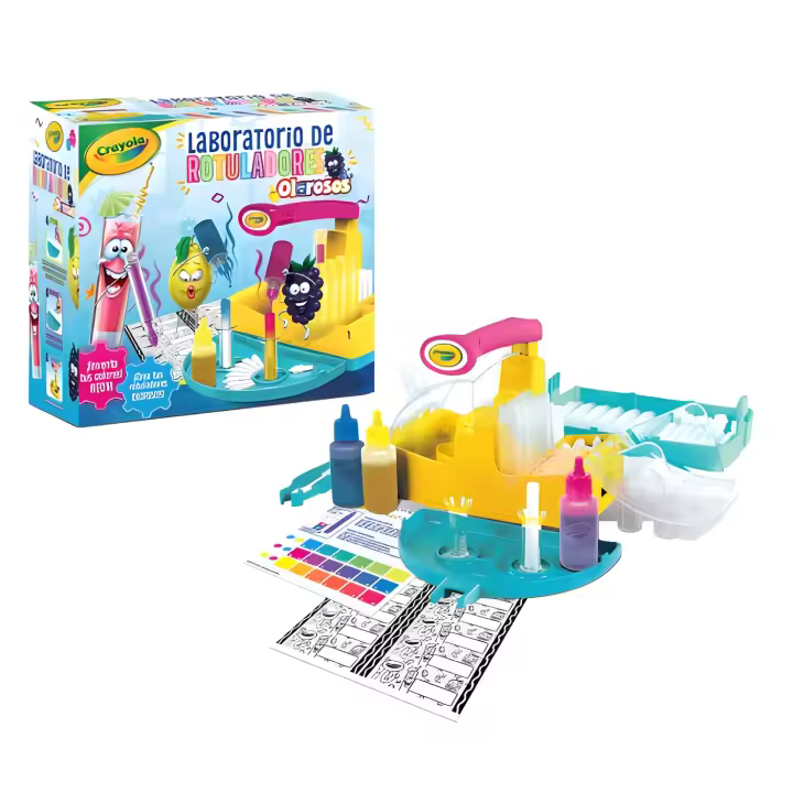 Crayola: Kit de Manualidades Rotuladores Personalizados Neon y Olorosos - 1