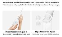 XIAOMI MIJIA MEO705 Limpieza Dental Portátil Aire De Agua Pulso Higienizador De Dientes Con 2 Boquillas Electrónicas Incluidas - details 9