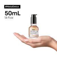 L'Oréal Professionnel Paris Aceite Concentrado Metal Detox 50 Ml. El cabello está más fuerte. El cabello está 2 veces más brillante y el color tiene un aspecto más intenso. Para todas las texturas de cabello, cabello teñido, dañado, decolorado y natural. - details 1