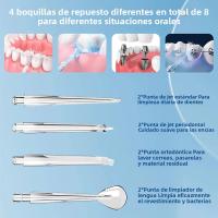 Irrigador Oral Eléctrico Portátil Inteligente Con 4 Jetas 3 Modos Recargable Limpieza Dental Para Uso Diario Y Viajes - details 6