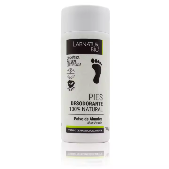 Desodorante Alumbre Polvo Pies 100g Labnatur Bio - 1