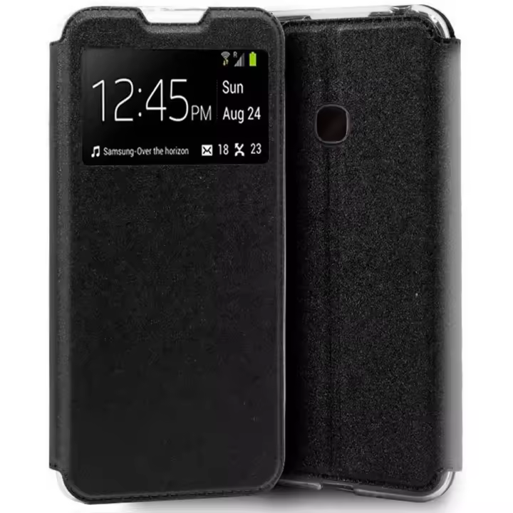 Tumundosmartphone Funda Libro Soporte con Ventana para Oppo A53 / A53s color Negra - 1