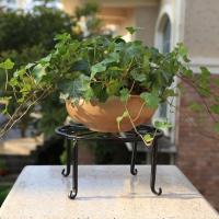 Soporte De Hierro Para Plantas 1 Pieza Estante De Jardín Interior Y Exterior Para Macetas Colgantes Y Plantas De Balcones Rack De Exhibición - details 4