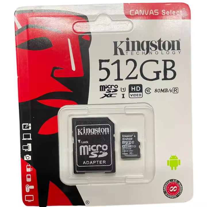 Tarjeta microSD Kingston Industrial – 8GB / 16GB / 32GB / 64GB / 128GB / 256GB / 512GB – Alta resistencia - 1