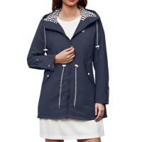 Chaqueta De Montañismo Para Mujer 2025 Impermeable Y Resistente Al Viento Con Capucha Y Cierre De Cremallera Larga Para Exterior - details 12