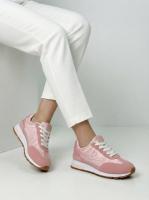 Calzados soraia, Zapatillas Deportivas de Mujer Estilo Retro de Malla Transpirable con Gráfico Abstracto, Sneakers Ligeras con Cordones para Caminar, Tenis Casuales Antideslizantes de Uso Diario Deportivo ANUDADO Casa - details 13