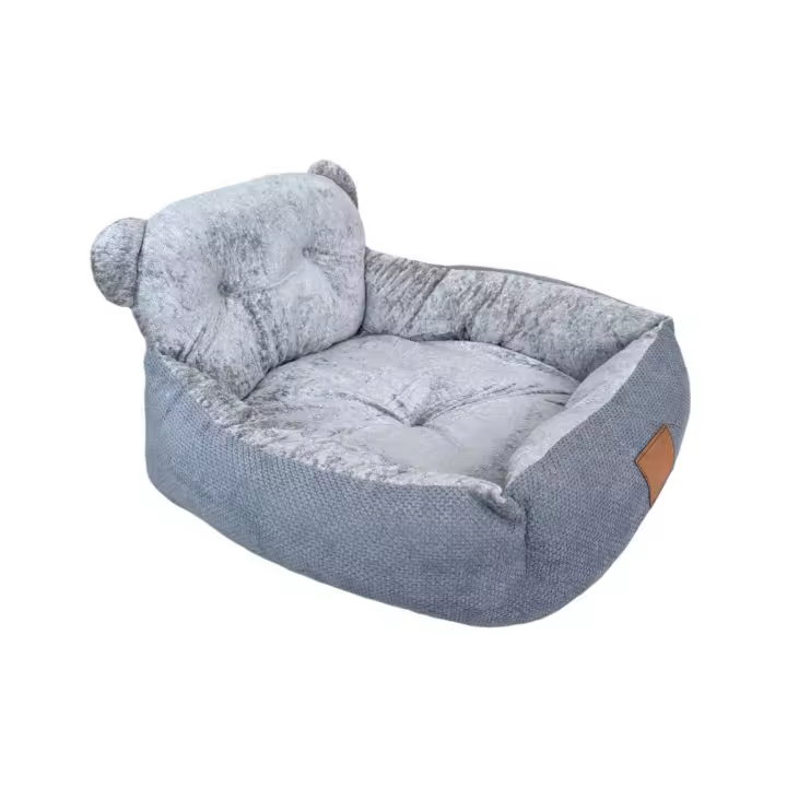 COTTECOTA-Cama Sofá para Mascotas | Cama Suave y Acolchada para Gatos y Perros Pequeños | Diseño Cómodo y Seguro para Interior | Medidas 45 x 42 x 12 cm - 1