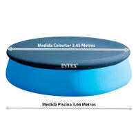 Cobertor INTEX piscina hinchable easy set 366 cm - details 2