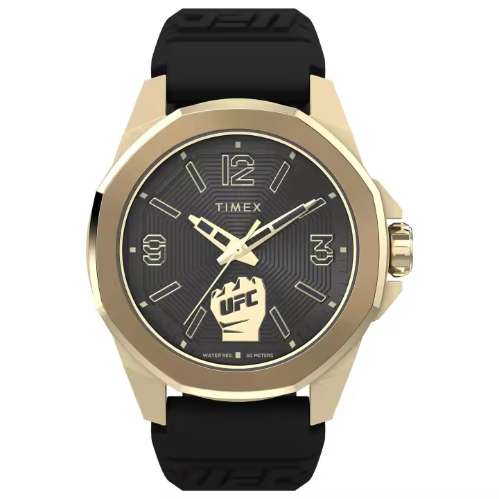 Timex Reloj Hombre Analogico Cuarzo con Correa de Silicona TW2W73600 - 1