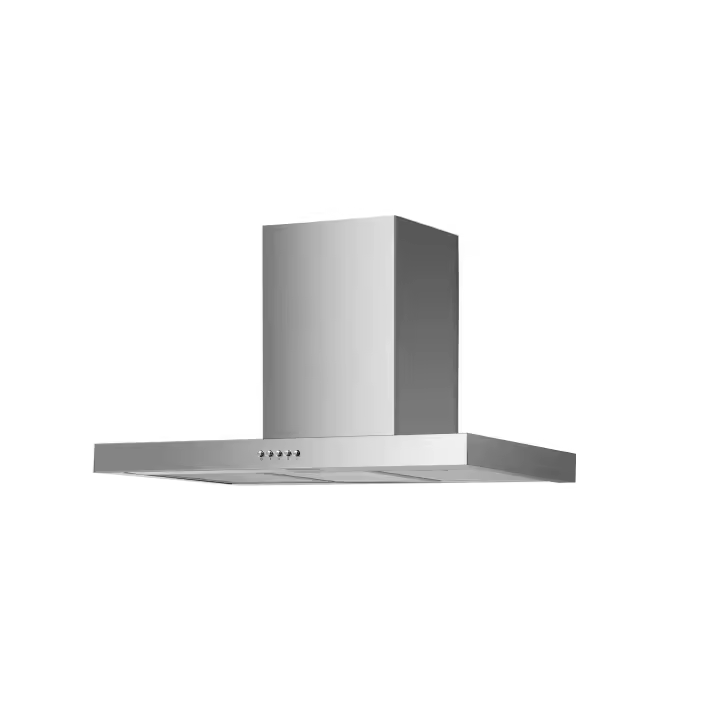 Campana Decorativa Piramidal Cata 02029309 90cm 302 m³/h Clase B Inox | 52dB, Niveles Extracción 3 - 1