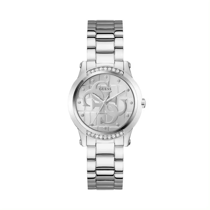 Reloj de mujer Annette GW0861L1 de acero y correa plateada GUESS - 1
