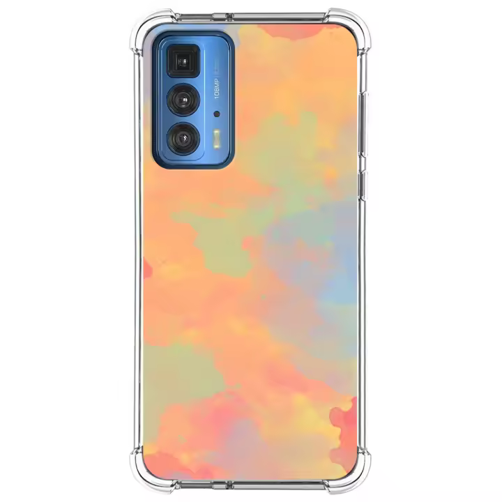 Funda Silicona Antigolpes para Motorola Edge 20 Pro diseño Acuarela 08 Dibujos - 1