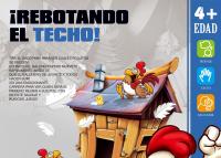 LEYO Juego de Mesa Divertido para Niños y Familias. Rebotando el techo. Versión en español. Rompecabezas Divertido para Vínculos entre Padres e Hijos. Ideal para Fiestas y Regalos. Actividad en Familia para Halloween, Navidad y Eventos - details 2