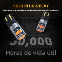 Lámparas De Coche LED Super Brillantes Canbus T10 194 168 W5W BA9S 3030 6SMD Amarillo Y Blanco Para Iluminación Interior - details 6