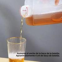 Botella De Agua Fría 2L Vacia Con Escala Botella De Bebida Para Picnic Y Verano a Prueba De Fugas Botella De Almacenamiento De Bebida Eco-amigable Para Hombres Y Mujeres - details 4