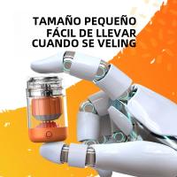 Afeitadora Eléctrica Portátil Mini Con Carga USB Recargable Para Viajes Cabeza Magnética Desmontable Afeitadora Y Cortadora Para Hombre Material De Acero Inoxidable - details 6