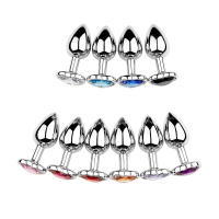 Juego De 3 Tamaños De Tacos Anal De Metal Para Mujeres Y Hombres Juguete Sexual Para Parejas Juego De Masturbación Diamond Sex Shop - details 9