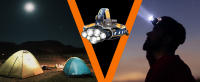 Euroxanty Linterna Frontal Led Recargable Alta Potencia Camping Pesca Ciclismo Carrera Caza Deportes 7LED - details 4