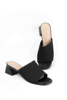Paloma Wang sandalias doradas mules mujer con tacòn bajo con pala elàstica - details 16