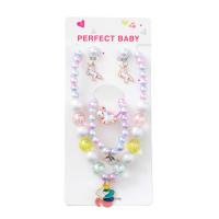 Juego De Joyas Para Niñas Con Unicornio Colorido Y Dibujos Animados: Collar Pulsera Aretes Y Anillo Regalo Ideal Para Niñas De 0 a 12 Años - details 15