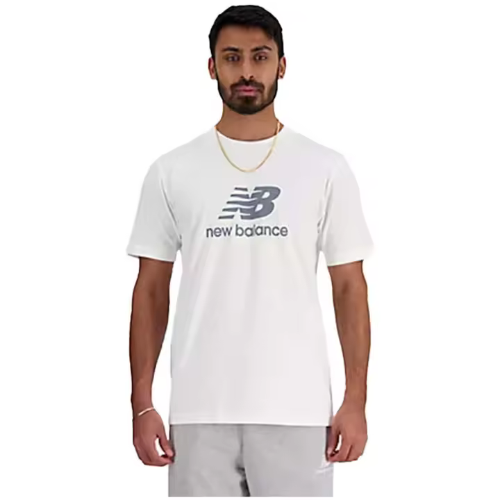 Camisetas De Manga Corta New Balance para Hombre en color Blanco - 1