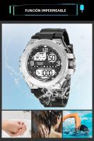 Reloj Deportivo Para Hombres 30M Impermeable Multifuncional Reloj Militar Digital Inteligente Reloj De Pulsera Electrónico Para Hombres Y Niños - details 8