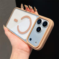 Funda De Lujo UltraDelgada PC Magsafe Para iPhone 17 pro Max Translúcida Magnética Con Botón De Control De Cámara Antigolpes - details 11