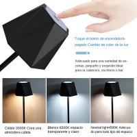 Lámpara De Mesa LED Para Botella De Vino 1pc Luz Nocturna Portátil Sin Cable Para Exterior Restaurante Dormitorio Bar Fiesta - details 12