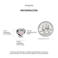 Encantos De Viaje Para Café Plata Charms Para Perros Y Gatos Corazón De Cuentas Adecuados Para Pulsera Original DIY Tendencia Clásica Vintage Romántica - details 87