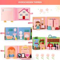 Libro Ocupado De Montessori Para Niñas Juguetes Educativos De Aprendizaje Temprano En La Guardería Actividades Diarias De Aprendizaje Viajes - details 10