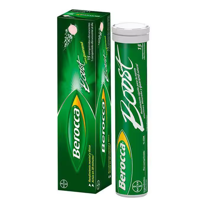 Berocca Boost 15 Comprimidos Efervescentes - 1