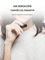 GAMINJA EJ001 Micrófono Lavalier Inalámbrico Mini Para Android Grabación De Audio Y Video Batería De Longa Vida Para Gaming Y Streaming - details 0