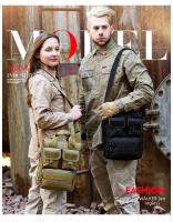 Bolsa Táctica Militar Para Hombres Con Suelo Molle Impermeable Para Senderismo Camping Escalada Caza Y Escuela Bolsa De Hombro Mensajero - details 0