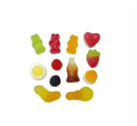 VIDAL Fab Mix bolsa de 1Kg aprox 386 uds brillo Compuesto por una gran variedad de piezas y sabores como osos, moras, botellas, huevos fritos... tamaño mini sabor a Fresa, naranja y tutti sin gluten sin grasa sabor original Vidal garantizado - details 1